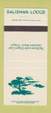 Matchbook Cover - Salishan Lodge Gleneden Beach OR 30 Strike