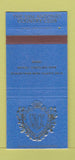 Matchbook Cover - San Antonio Country Club TX 30 Strike