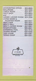 Matchbook Cover - San Antonio Country Club TX 30 Strike