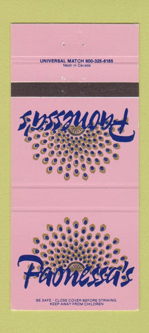 Matchbook Cover - Paonessa's Boardman OH restaurant 30 Strike