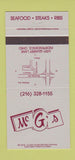 Matchbook Cover - Mc G's Restaurant Independence OH 30 Strike