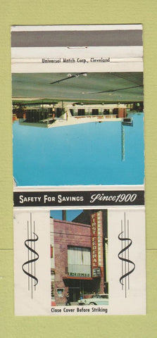 Matchbook Cover - First Federal Savings Newport Youngstown OH 30 Strike