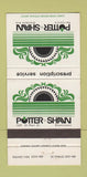 Matchbook Cover - Potter Shaw Drug Canada? 30 Strike