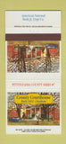 Matchbook Cover - Country Courthouse Chatham Pittsylvania 30 Strike