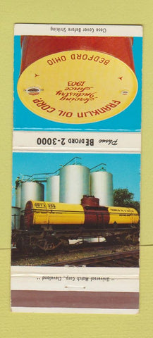 Matchbook Cover - Franklin Oil Corp Bedford OH 30 Strike