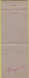 Matchbook Cover - Matchbook Cover Elks Club Martinsville PA