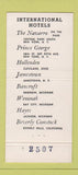 Matchbook Cover - Hollenden Hotel Cleveland OH WEAR 30 Strike