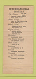 Matchbook Cover - Hotel Hayes Drum Room Jackson MI 30 Strike