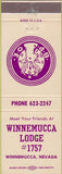 Matchbook Cover - Matchbook Cover Elks Club Winnemucca NV