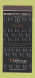 Matchbook Cover - Hotel Navarro New York City 30 Stick