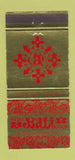 Matchbook Cover - Hotel Bali Beach Inter Continental Indonesia Sanur 30 Strike