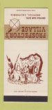 Matchbook Cover - Prospector's Village Oroville CA 30 Strike