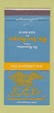 Matchbook Cover - Eagles Nest Washington DC Inn Keeper 30 Strike
