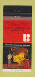 Matchbook Cover - Jos Spahr Fire Equipment Ansul York PA 30 Strike