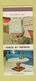 Matchbook Cover - Tables by Hekman Furniture Grand Rapids MI 30 Strike