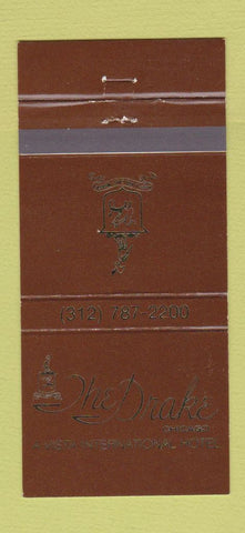 Matchbook Cover - The Drake Hotel Chicago IL 30 Strike