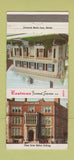 Matchbook Cover - Eastman Funeral Service Boston Norwood MA 30 Strike