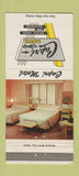 Matchbook Cover - Capri Motel North Dartmouth MA 30 Strike