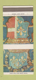 Matchbook Cover - Coat of Arms French Charles D Orleans SAMPLE 30 Strike