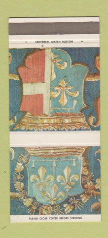 Matchbook Cover - Coat of Arms French Charles D Orleans SAMPLE 30 Strike