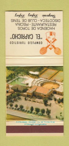 Matchbook Cover - El Capricho Spain? 30 Strike