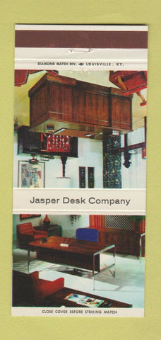 Matchbook Cover - Jasper Desk Company Jasper IN 30 Strike
