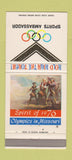 Matchbook Cover - Olympics Missouri 1976 Sports Ambassador Governor 30 Strike