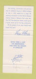 Matchbook Cover - Olympics Missouri 1976 Sports Ambassador Governor 30 Strike