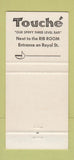 Matchbook Cover - Royal Orleans Hotel New Orleans LA Touche 30 Strike