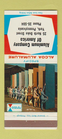 Matchbook Cover - Alcoa Aluminum York PA 30 Strike