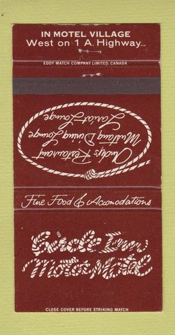 Matchbook Cover - Circle Inn Motor Motel  Calgary AB 30 Strike