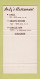 Matchbook Cover - Circle Inn Motor Motel  Calgary AB 30 Strike