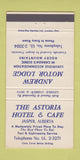 Matchbook Cover - Andrew Motor Lodge Jasper AB 30 Strike
