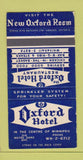 Matchbook Cover - Oxford Hotel Winnipeg MB WEAR 30 Strike