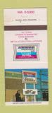 Matchbook Cover - President Truman's Yacht Jamestown Philadelphia PA 30 Strike