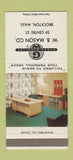 Matchbook Cover - WB Mason Globe Wernicke Brockton MA Office Supply 30 Strike