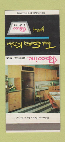 Matchbook Cover - Revco Kitchens Deerfield MI 30 Strike