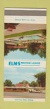 Matchbook Cover - Elms Motor Lodge Flint MI 30 Strike