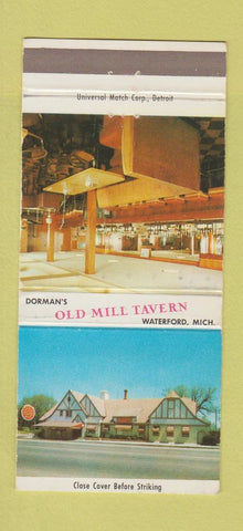 Matchbook Cover - Old Mill Tavern Waterford MI WEAR 30 Strike