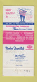 Matchbook Cover - Sands Motel St Louis MO Route 66 WEAR 30 Strike