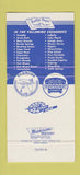 Matchbook Cover - Inter County Telephone Telegraph Fort Myers FL 30 Strike