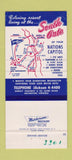 Matchbook Cover - South Gate Motor Hotel Arlington VA 30 Strike