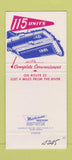 Matchbook Cover - Capitol Motels SAMPLE 30 Strike