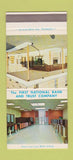 Matchbook Cover - First National Bank Waynesboro PA 30 Strike