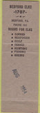 Matchbook Cover - Matchbook Cover Elks Club Bedford PA