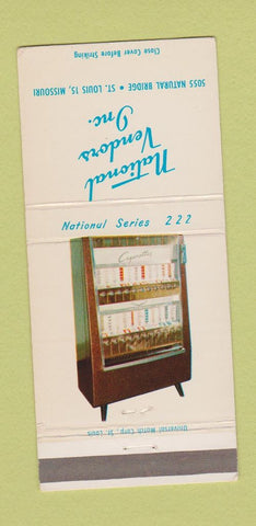 Matchbook Cover - National Vending St Louis MO Cigarettes Machine 30 Strike