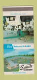 Matchbook Cover - Sands Motel St Louis MO Route 66  30 Strike