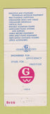 Matchbook Cover - Browning Bros Office Furniture Corpus Christi TX 30 Strike