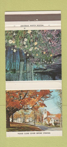 Matchbook Cover - Ward Steel Randolph MA Elmhurst IL 30 Strike