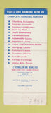 Matchbook Cover - Erie County United Bank Milan Vermillion OH 30 Strike